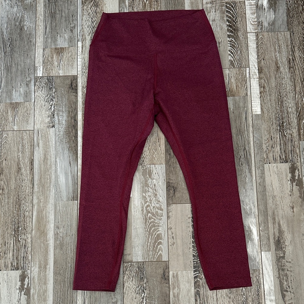 NOBULL Women's Burgundy Leggings